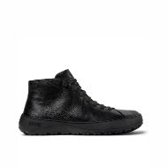 Picture of CAMPER MEN'S PEU SERRA LEATHER ANKLE BOOTS IN BLACK 1