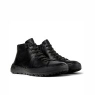 Picture of CAMPER MEN'S PEU SERRA LEATHER ANKLE BOOTS IN BLACK 2