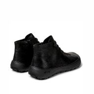 Picture of CAMPER MEN'S PEU SERRA LEATHER ANKLE BOOTS IN BLACK 4