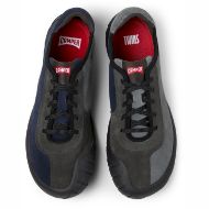 Picture of CAMPER MEN'S TWINS LEATHER SNEAKERS IN DARK BLUE 1