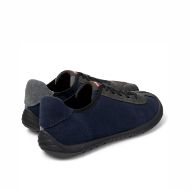 Picture of CAMPER MEN'S TWINS LEATHER SNEAKERS IN DARK BLUE 4