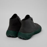 Picture of CAMPER MEN'S PEU SERRA LEATHER ANKLE BOOTS IN DARK GREY 3