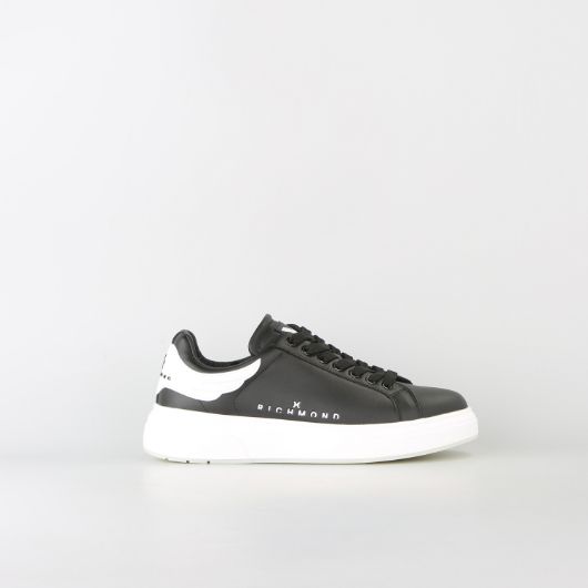 Show details for JOHN RICHMOND MEN'S JR ONE LEATHER SNEAKERS IN BLACK 1 - FanPoint Picture of JOHN RICHMOND MEN'S JR ONE LEATHER SNEAKERS IN BLACK 1