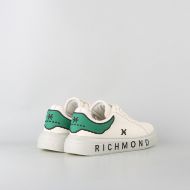 Снимка на JOHN RICHMOND МЪЖКИ JR ONE КОЖЕНИ СПОРТНИ ОБУВКИ С МЕТАЛЕН АКСЕСОАР В БЯЛО 3