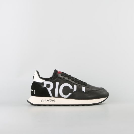 Show details for JOHN RICHMOND MEN'S SUKAJAN MIXED LEATHER SNEAKERS WITH RICH PRINT IN BLACK 1 - FanPoint Picture of JOHN RICHMOND MEN'S SUKAJAN MIXED LEATHER SNEAKERS WITH RICH PRINT IN BLACK 1