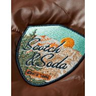 Снимка на SCOTCH&SODA MEN'S LACQUER PUFFER JACKET IN DARK BROWN 3