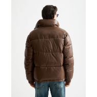 Снимка на SCOTCH&SODA MEN'S LACQUER PUFFER JACKET IN DARK BROWN 5
