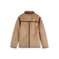 Снимка на SCOTCH&SODA MEN'S FAUX SHEARLING JACKET IN MEDIUM BEIGE 2