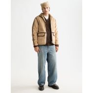 Снимка на SCOTCH&SODA MEN'S FAUX SHEARLING JACKET IN MEDIUM BEIGE 7