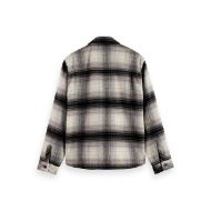 Снимка на SCOTCH&SODA MEN'S CHECK OVERSHIRT IN DARK GREY CHECK 2