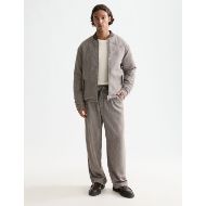 Снимка на SCOTCH&SODA MEN'S REVERSIBLE YARN-DYED PADDED BOMBER JACKET IN MEDIUM BROWN 8