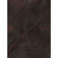 Снимка на SCOTCH&SODA MEN'S VINTAGE LEATHER BLAZER IN DARK BROWN 3