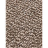Снимка на SCOTCH&SODA MEN'S HERRINGBONE YARN-DYED PLEATED BAGGY FIT CHINO IN MEDIUM BROWN 3