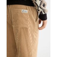 Снимка на SCOTCH&SODA MEN'S FAVE - COTTON CORDUROY LOOSE TAPERED JOGGER IN MEDIUM BROWN 6