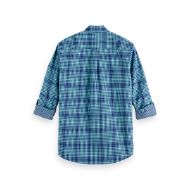 Снимка на SCOTCH&SODA MEN'S SHADOW-CHECK DOUBLE-FACED SHIRT IN MULTICOLOUR 2