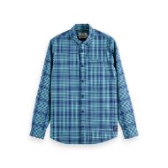 Снимка на SCOTCH&SODA MEN'S SHADOW-CHECK DOUBLE-FACED SHIRT IN MULTICOLOUR 3