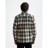 Снимка на SCOTCH&SODA MEN'S ABSTRACT CHECK RELAXED FIT SHIRT IN GREEN 5