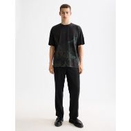 Снимка на SCOTCH&SODA MEN'S LOOSE FIT OVERDYED AW T-SHIRT IN DARK GREY 6