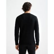 Снимка на SCOTCH&SODA MEN'S SOFT KNIT REGULAR FIT CREW NECK IN DARK GREY 5
