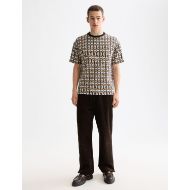 Снимка на SCOTCH&SODA MEN'S RELAXED FIT JACQUARD T-SHIRT IN MULTICOLOUR 6