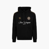 Picture of CRUYFF MEN'S ICON LEAGUE HOODIE IN BLACK/GOLD 1