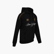 Picture of CRUYFF MEN'S ICON LEAGUE HOODIE IN BLACK/GOLD 4