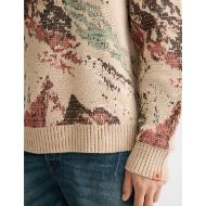 Picture of SCOTCH&SODA MEN'S MOUNTAIN LOOSE FIT PULLOVER IN MEDIUM BROWN 6