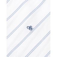 Снимка на SCOTCH&SODA WOMEN'S GIRLFRIEND SHIRT IN BRIGHT WHITE / FADED DENIM STRIPE 3