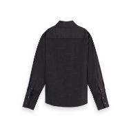 Снимка на SCOTCH&SODA WOMEN'S REGULAR FIT JACQUARD SHIRT IN METEORITE 2