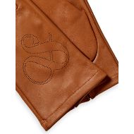 Снимка на SCOTCH&SODA WOMEN'S PERFORATED LEATHER GLOVES IN TAN 2