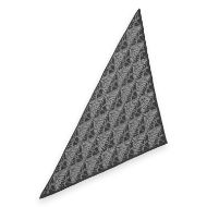 Снимка на SCOTCH&SODA WOMEN'S JACQUARD KNITTED TRIANGLE SCARF IN SILVER/GUNMETAL 2