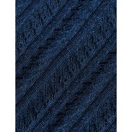Снимка на SCOTCH&SODA WOMEN'S METALLIC POINTELLE KNITTED TANK IN METEORITE/PEACOAT METALLIC 3