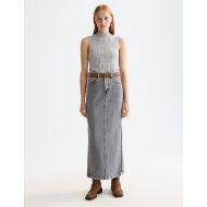Снимка на SCOTCH&SODA WOMEN'S METALLIC POINTELLE KNITTED TANK IN SILVER 7