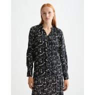 Снимка на SCOTCH&SODA WOMEN'S SHIRT WITH LACE AND TIES IN MOON GARDENING 4