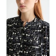 Снимка на SCOTCH&SODA WOMEN'S SHIRT WITH LACE AND TIES IN MOON GARDENING 6
