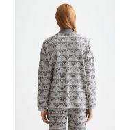 Снимка на SCOTCH&SODA WOMEN'S JACQUARD KNITTED JACKET IN SILVER/GUNMETAL 5