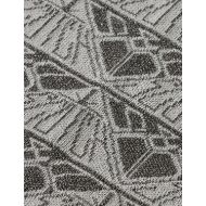 Снимка на SCOTCH&SODA WOMEN'S MONOGRAM JACQUARD KNITTED TROUSERS IN SILVER/GUNMETAL 3