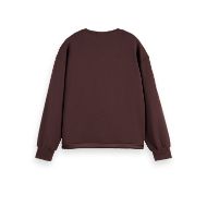 Picture of SCOTCH&SODA WOMEN'S MODAL SWEATER IN CHOCOLATE PLUM 2