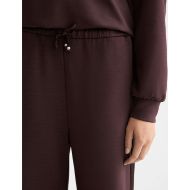 Picture of SCOTCH&SODA WOMEN'S MODAL SWEATPANTS IN CHOCOLATE PLUM 6