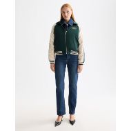 Picture of SCOTCH&SODA WOMEN'S REVERSIBLE SOUVENIR JACKET 750 IN SCARAB 8