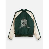 Picture of SCOTCH&SODA WOMEN'S REVERSIBLE SOUVENIR JACKET 750 IN SCARAB 2