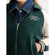 Picture of SCOTCH&SODA WOMEN'S REVERSIBLE SOUVENIR JACKET 750 IN SCARAB 7