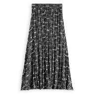 Снимка на SCOTCH&SODA WOMEN'S CRINKLE PLEAT MIDI SKIRT IN MOON GARDENING 2