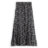 Снимка на SCOTCH&SODA WOMEN'S CRINKLE PLEAT MIDI SKIRT IN MOON GARDENING 1