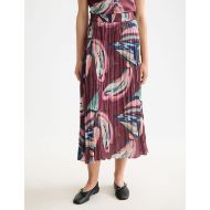 Снимка на SCOTCH&SODA WOMEN'S CRINKLE PLEAT MIDI SKIRT IN ABSTRACT MOUNTAIN 4