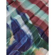 Снимка на SCOTCH&SODA WOMEN'S CRINKLE PLEAT MIDI SKIRT IN ABSTRACT MOUNTAIN 3