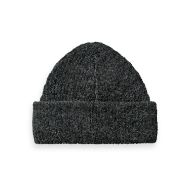 Снимка на SCOTCH&SODA WOMEN'S CHUNKY KNITTED BEANIE IN CHARCOAL MELANGE 2