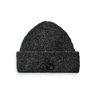 Снимка на SCOTCH&SODA WOMEN'S CHUNKY KNITTED BEANIE IN CHARCOAL MELANGE 1