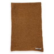 Снимка на SCOTCH&SODA WOMEN'S LOGO KNITTED SCARF IN TOBACCO MELANGE 2