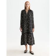 Снимка на SCOTCH&SODA WOMEN'S MAXI DRESS WITH LACE DETAILS IN MOON GARDENING 4